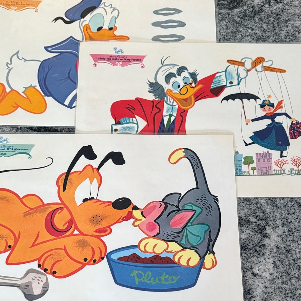 Disney Vibrant Character Placemats